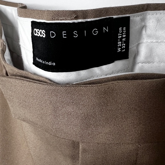 ASOS Cargo Pants in Tan Men’s Sz 38 - Picture 10 of 10